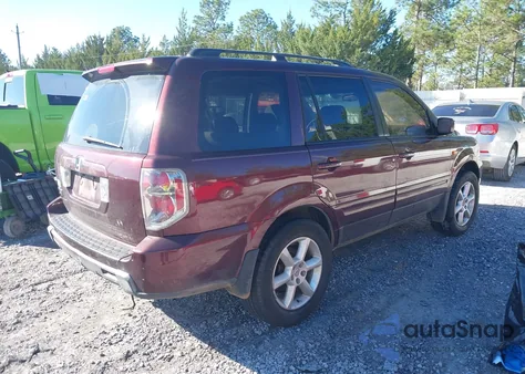 2008 Honda Pilot Vp из США, поврежденный, VIN 5FNYF28258B022477